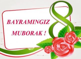 8 mart tabriklari – Xalqaro xotin qizlar bayrami 8-mart "Xalqaro xotin-qizlar bayrami"