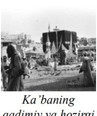 Markaziy Osiyoda Islom. Islom dinining Markaziy Osiyoga kirib kelishi Ka’baning qadimiy va hozirgi ko‘rinishi