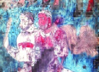Tarixiy xotira Afrosiyob tepaligidan topilgan qadimiy devoriy rasm